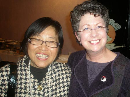 Margaret Wong and Darcy Downie